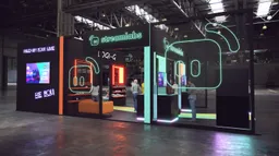 20x40 Île booth design by Reaction Space